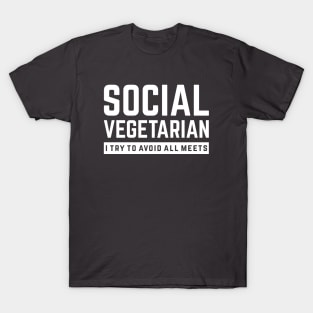 Social Vegetarian T-Shirt